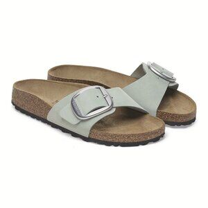 NEW Birkenstock - EU 37, 38, 40, 41 Madrid Big Buckle Nubuck Sandals - Pure Sage